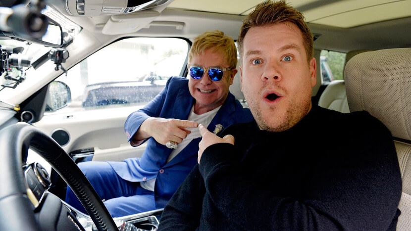 Carpool Karaoke | James Corden e Elton John