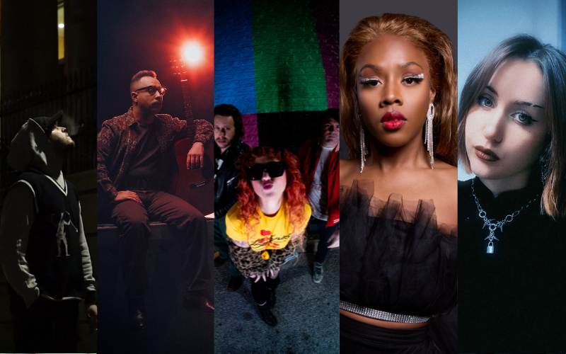 Hot Hot final de Abril. Artistas: RISE | Maia | Glass Mansions | Taija New | ReInstict