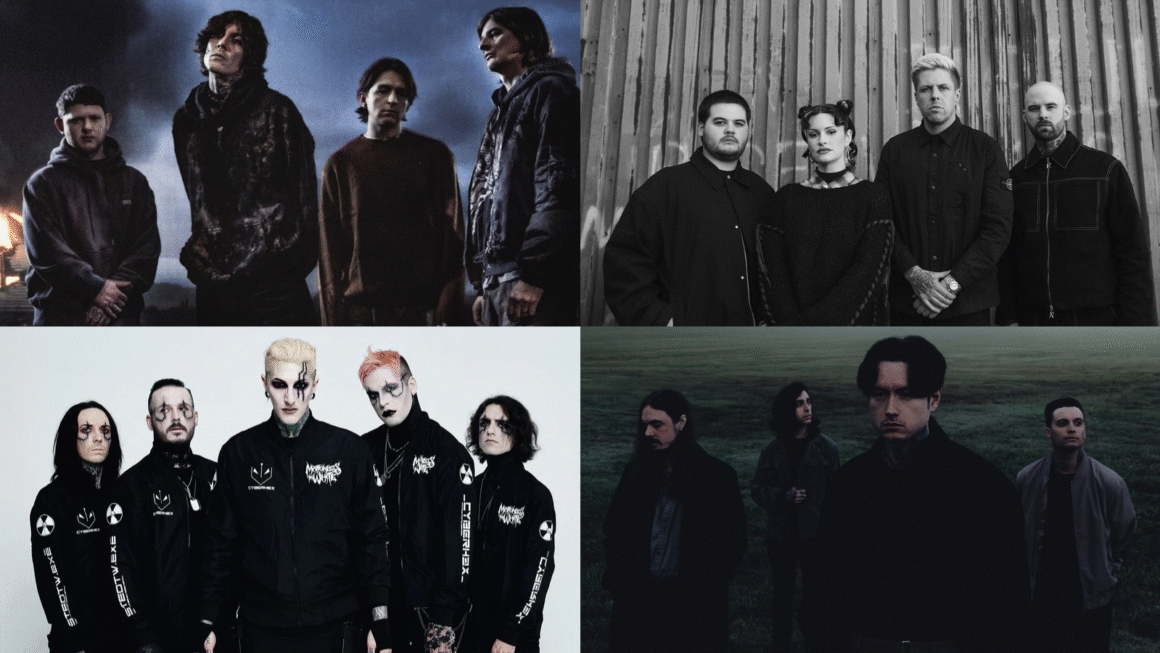 Bring Me The Horizon, Spiritbox, Motionless In White e Bad Omens. Créditos: Divulgação