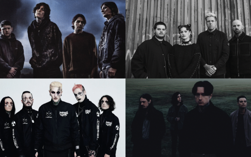 Bring Me The Horizon, Spiritbox, Motionless In White e Bad Omens. Créditos: Divulgação