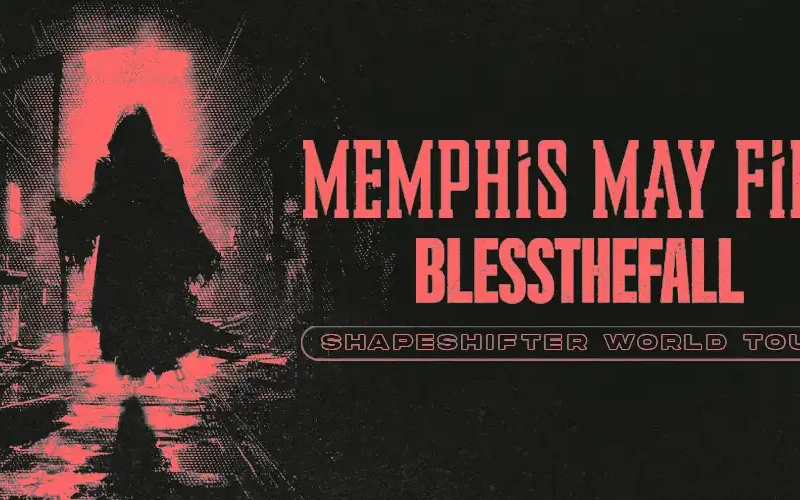 Memphis May Fire e Blesthefall turnê Shapeshifter