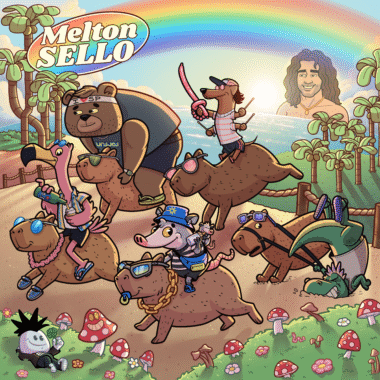Capa de "OPA!", primeiro álbum de Melton Sello. Créditos: Divulgação/Rodrigo Doin