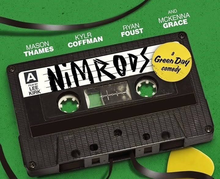 Green day divulga pôster oficial do filme 'Nimrods' e música inédita.