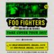 Anúncio de shows do Foo Fighters no Brasil em fevereiro de 2027. Créditos: Live Nation