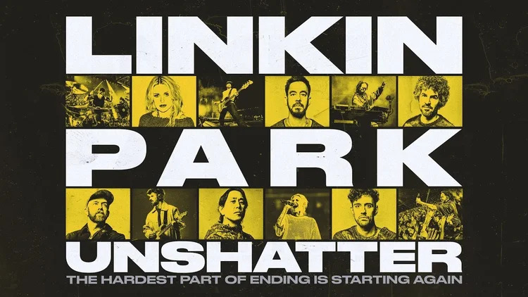 Pôster de Unshatter, filme do Linkin Park. Créditos: Divulgação